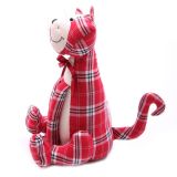 Sitzende Patchworkkatzen