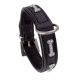 Lederhalsband mit Strass 